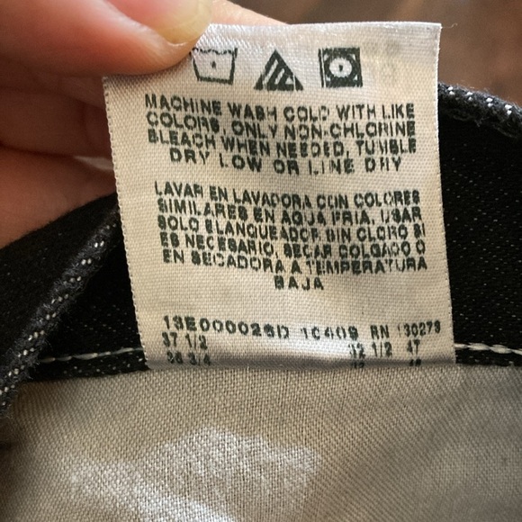 WRANGLER JEANS black denims regular fit 36/32 EUC - Picture 10 of 10